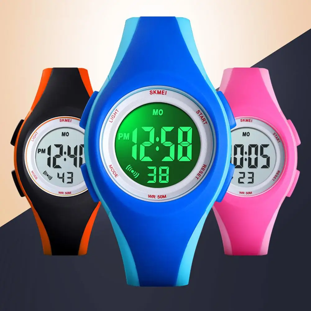 

SKMEI 1459 Boys Girls Watch Fashion Luminous Waterproof Electronic Children's Watch