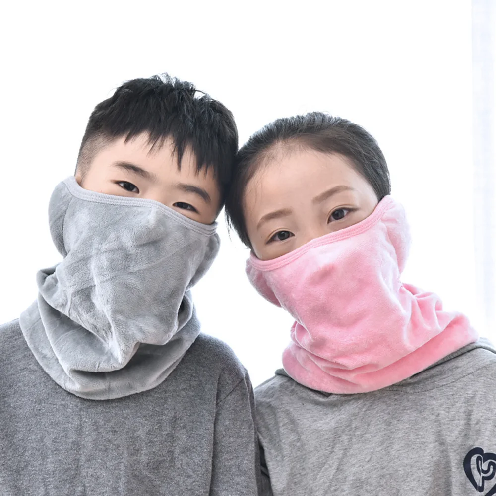 Маска для лица езды на велосипеде осень зима шарф детей детский лыжный велосипед