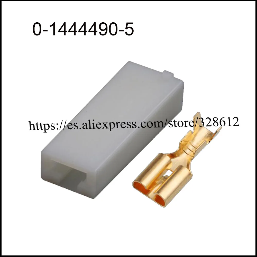 0-1444490-5 автомобильный провод, водонепроницаемый женский и мужской разъем кабеля, 1 штырьковый автомобильный разъем с разъемами, включая клеммы, образец