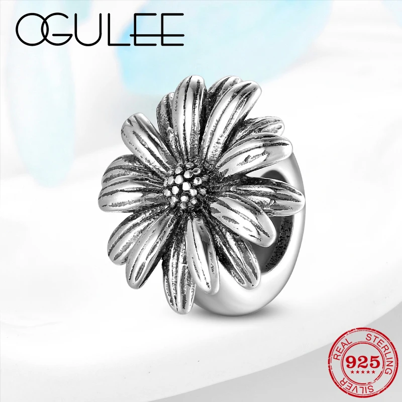 Подходит для оригинальных женских шармов браслетов DIY из стерлингового серебра