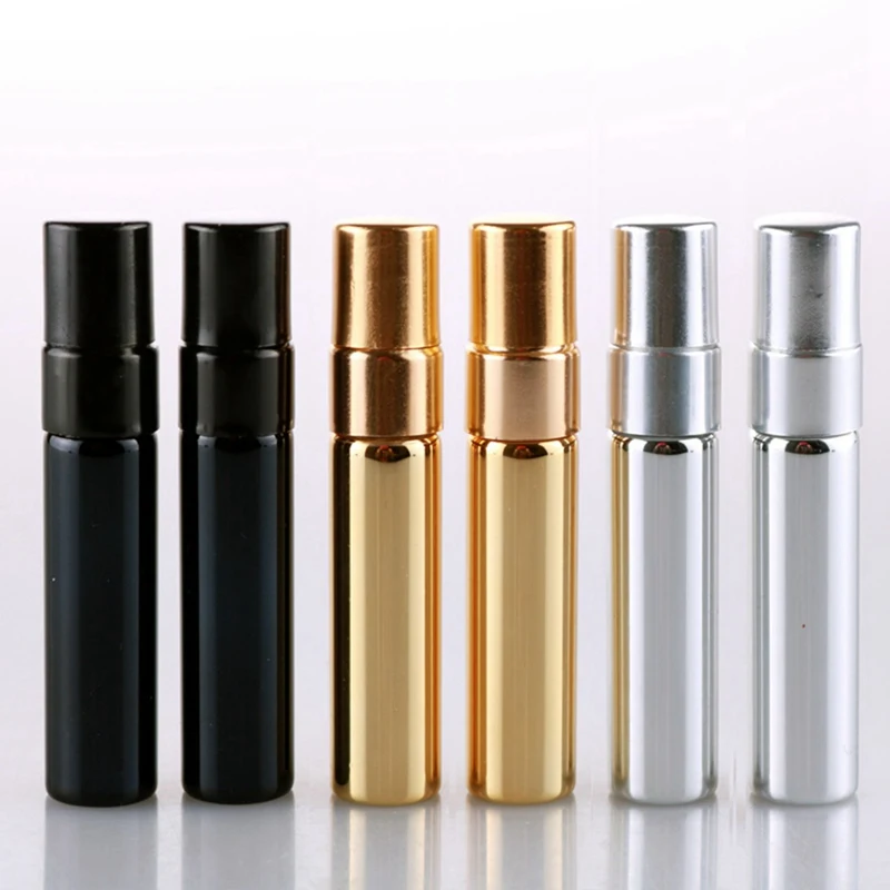 

5ml Empty Amber Perfume Glass Roll On Bottle With Metal Ball Small Brown Roller Essential Oil Vials Refillable Bottles