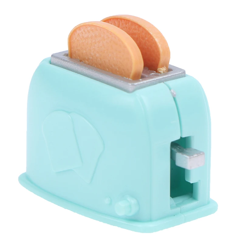 

Dollhouse Simulation Mini Toaster Miniature Toy Model Kitchen Scene Decoration