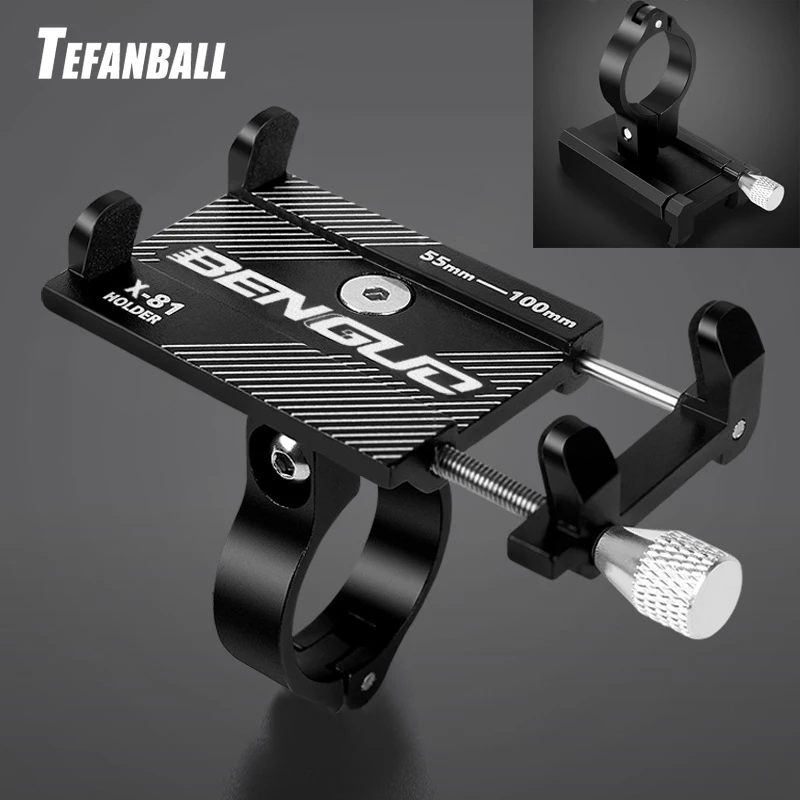 Держатель для телефона из алюминиевого сплава на руль мотоцикла 3 5 6 2