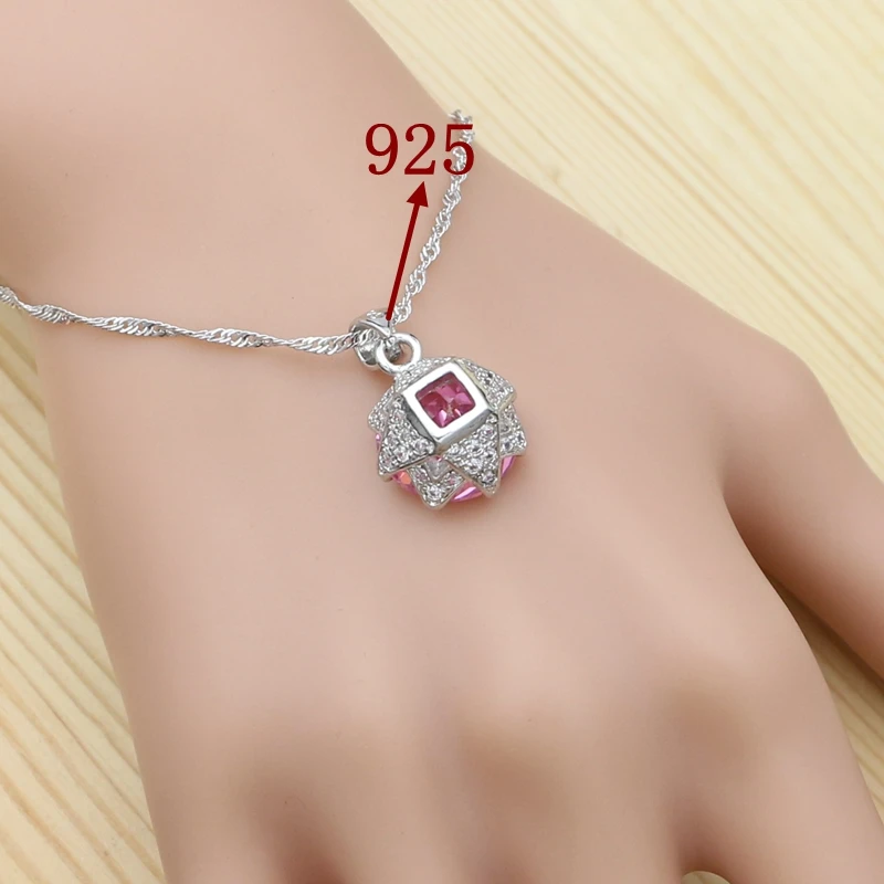 Комплект из кольца браслета и сережек с кулоном|Ювелирные наборы| |