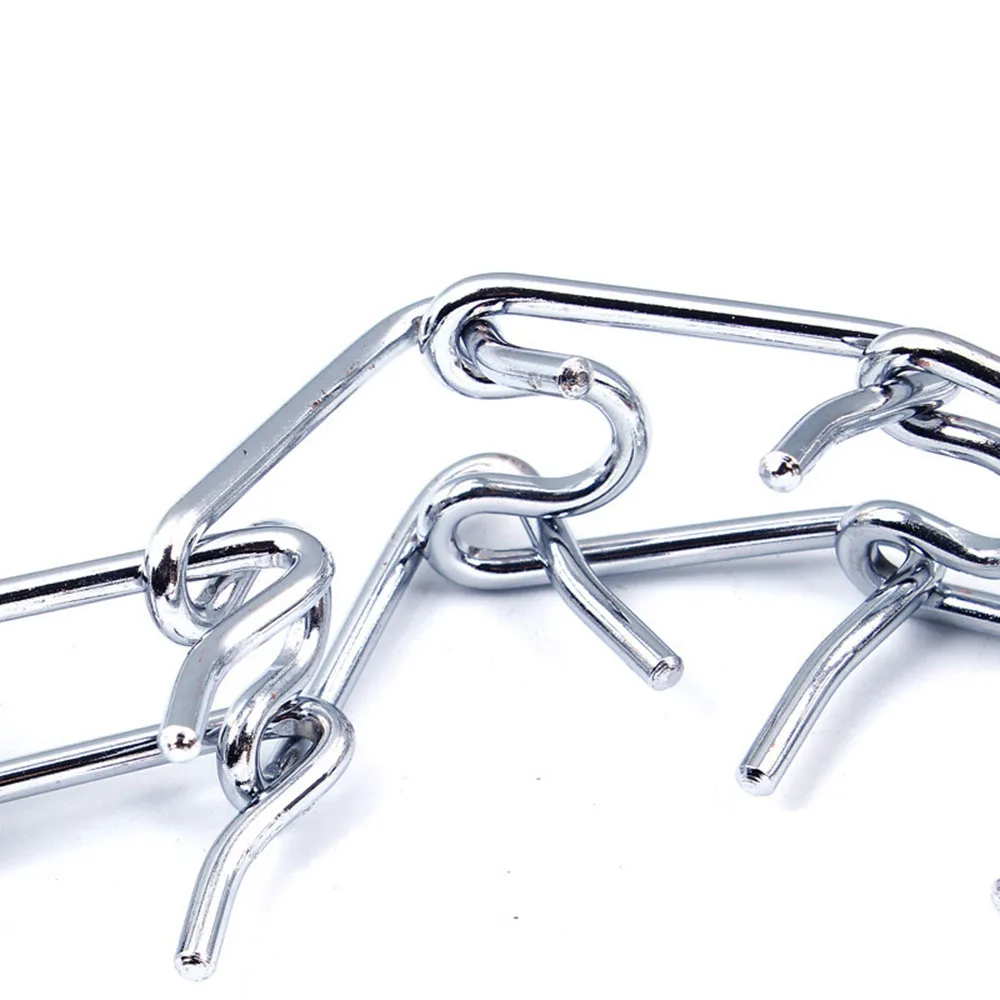 Дрессировочные изделия для питомцев регулируемый хромированный ошейник собак