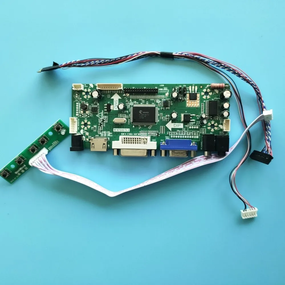Комплект для платы контроллера LP173WF1 TLB3/LP173WF1 TLA1 40pin M.NT68676 HDMI + DVI VGA LCD 1920x1080