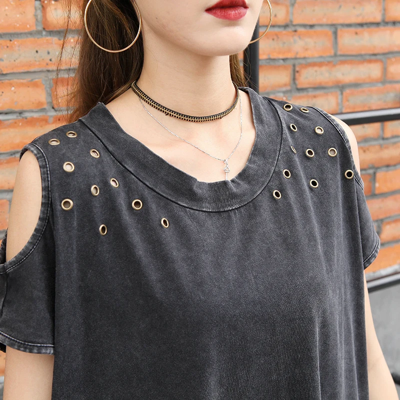 Летние топы 2020 с открытыми плечами размера плюс кисточками в стиле ретро