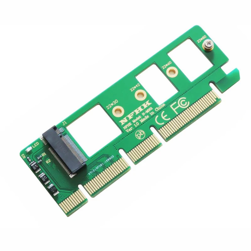 

Адаптер PCIE к M2 PCI-E PCI Express 3,0 X4 X8 X16 к NGFF M Key M.2 NVME AHCI SSD переходная карта адаптер для XP941 SM951 PM951 A110