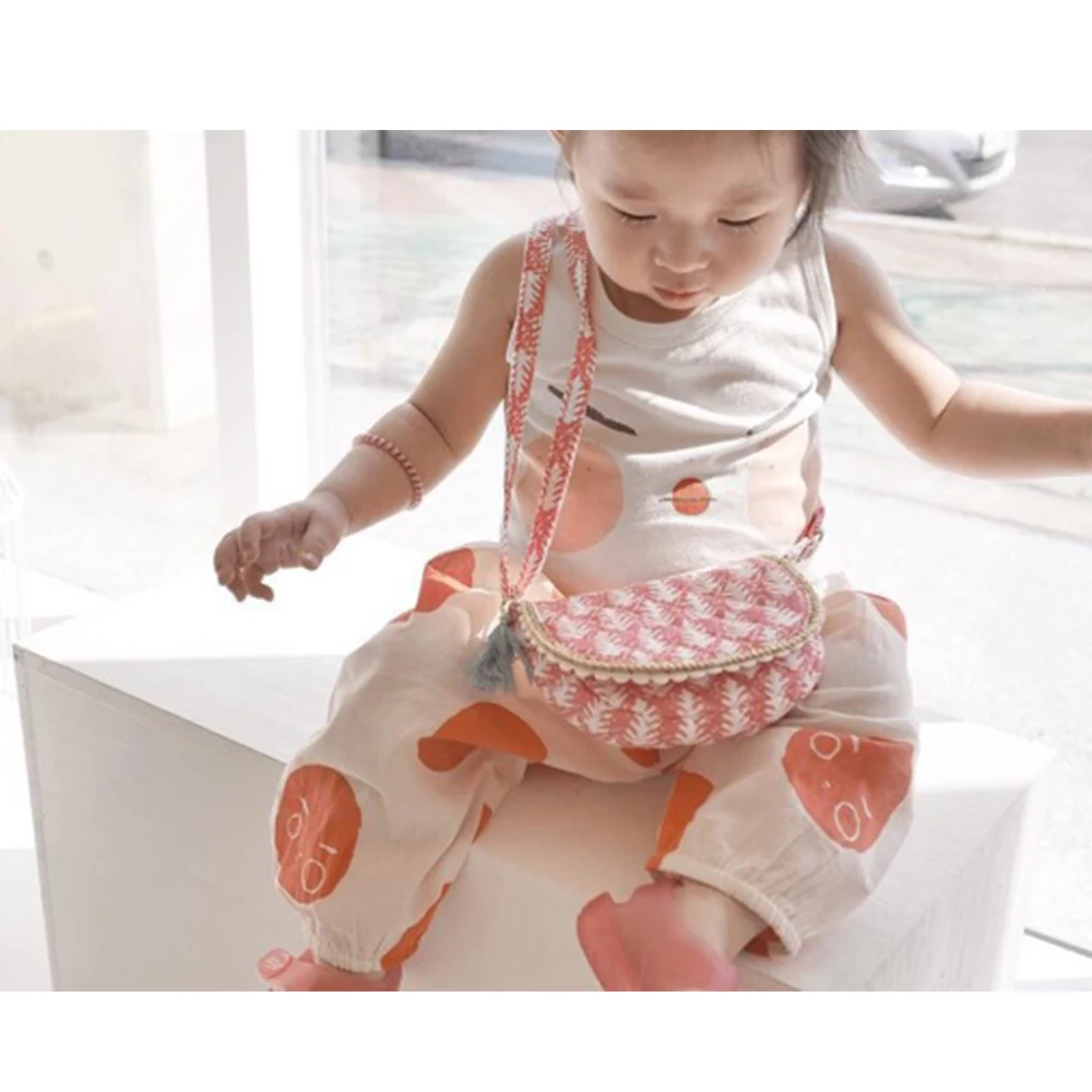 Летний жилет для маленьких девочек Детские топы без рукавов с милым забавным