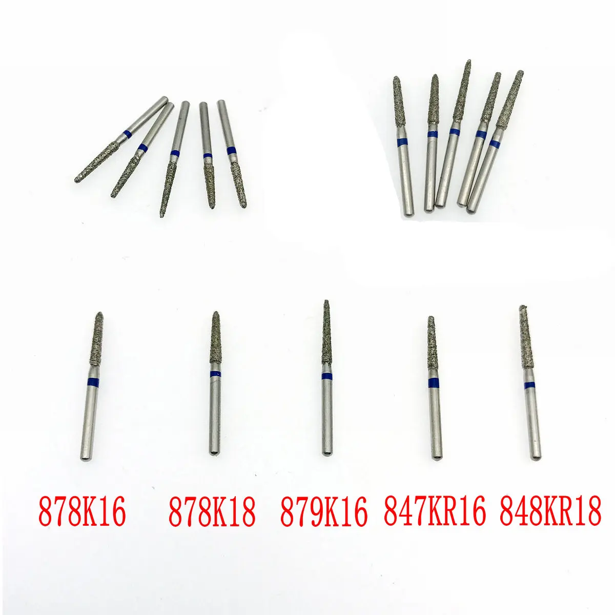 50 шт. Стоматологические алмазные боры мм подходит для высокоскоростного