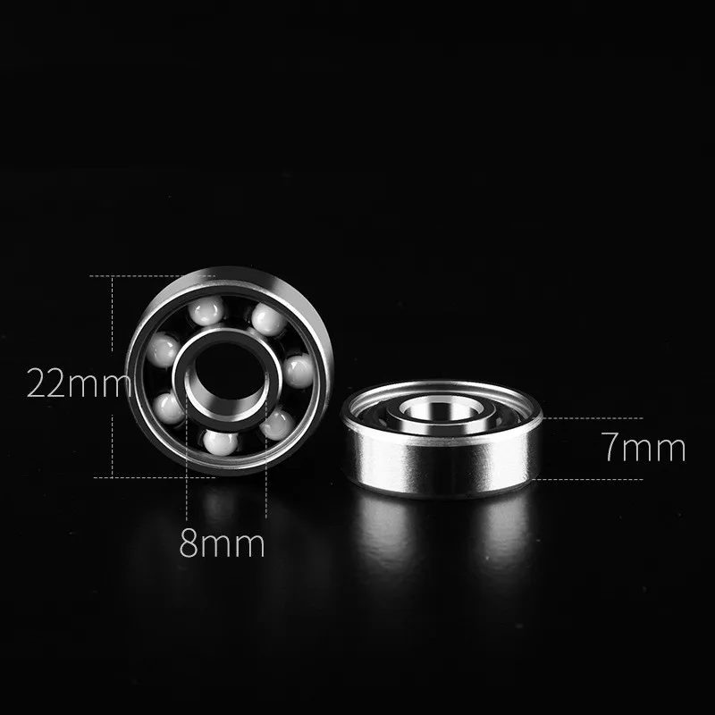 5 шт Профессиональные коньки гибридные керамические 608 подшипник высокой