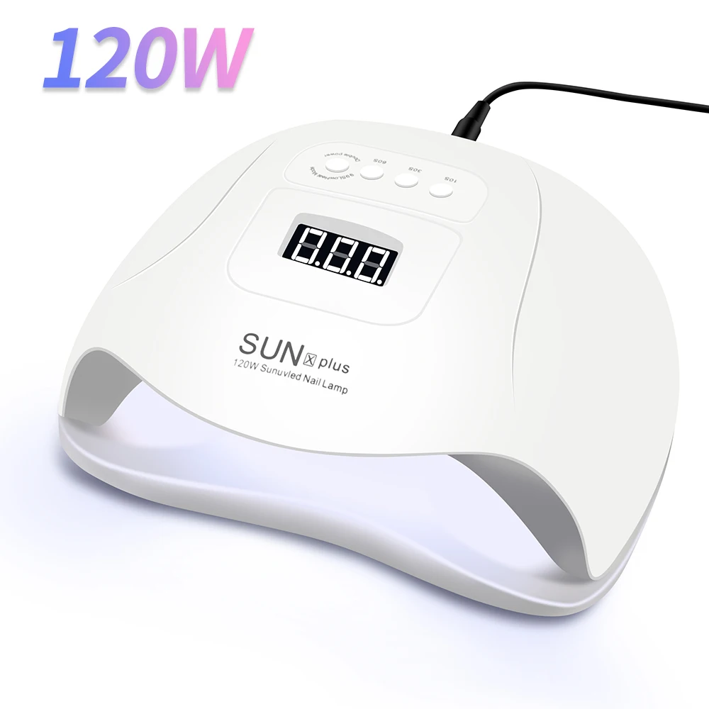 Complete Nail Kit: 120W UV LED Nail Lamp, 20000RPM Nail Drill, 30/20/10 Polish & Acrylic Set with Nail Art Tools - Perfect for Manicures image 6