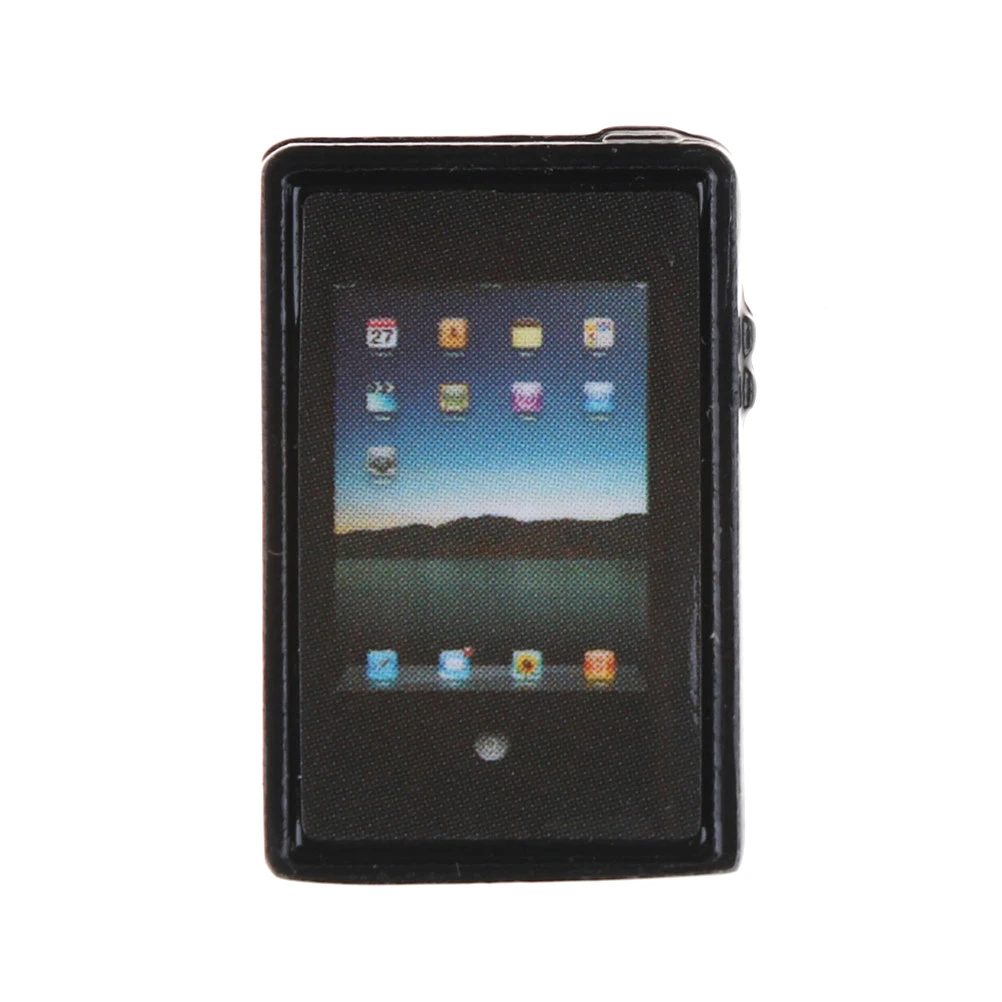 Кукольный домик Миниатюрные аксессуары мини планшет компьютер модель имитация