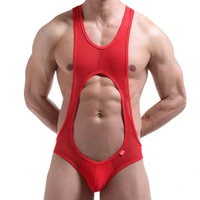 mens jumpsuit wrestling undershirts sexy mens bodybuilding singlet bikini jumpsuit suspender sexy underwear bodysuits