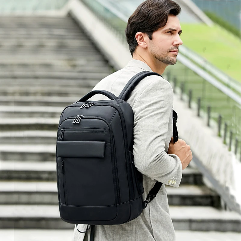 Дорожные Рюкзаки большой емкости для подростков, мужской рюкзак Mochila с защитой от брызг, рюкзак для ноутбука 15,6 дюймов, многослойный вместительный рюкзак