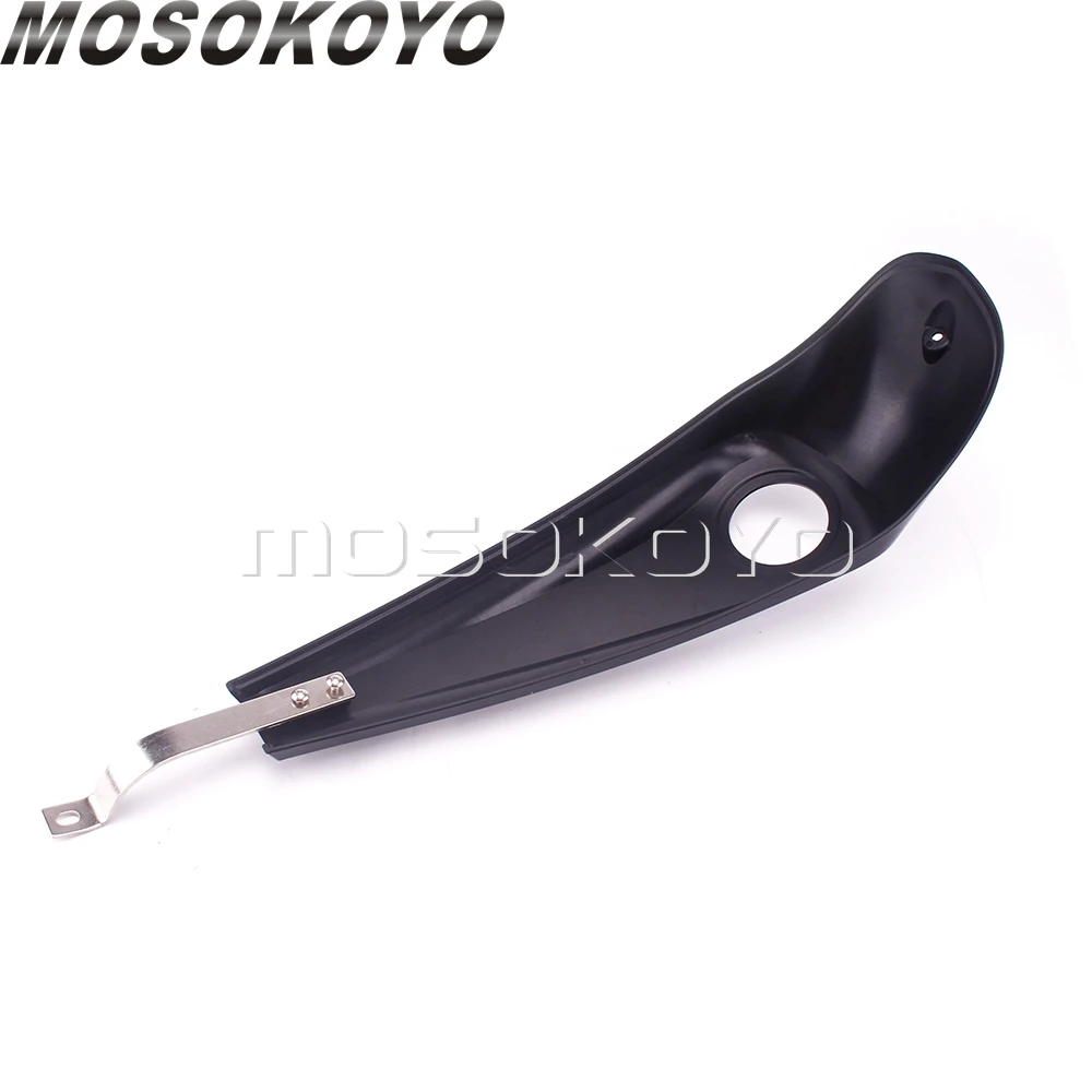 Черная гладкая крышка топливной консоли мотоцикла и крышки бензобака для Harley