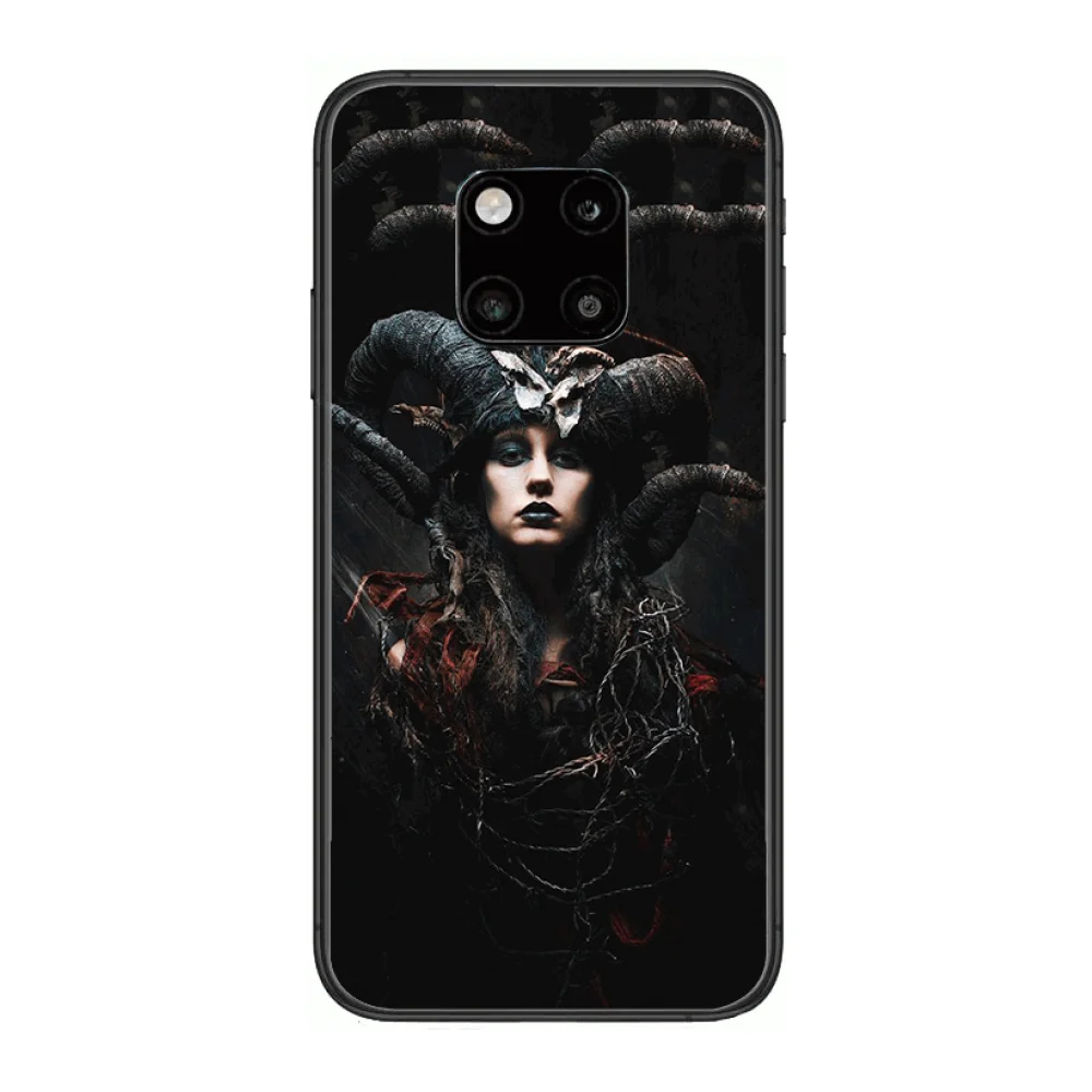

Custom made Creativity Skeleton Phone case Huawei OPPO LPhone Phone Case For Huawei mate 30 10 20 40 Lite Smart Z Pro
