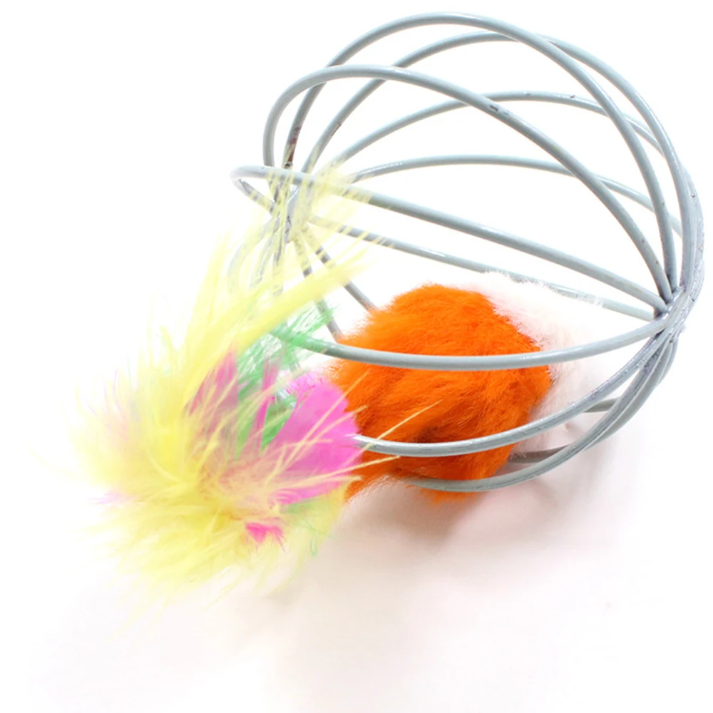 PAPASGIX HOT SALE Pet Mouse Toys in Cages Funny Cat Rabbit Toy Random Color | Дом и сад