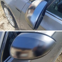 matt chrome mirror cover rearview side mirror cap housing for volkswagen vw passat b8 2015 2019