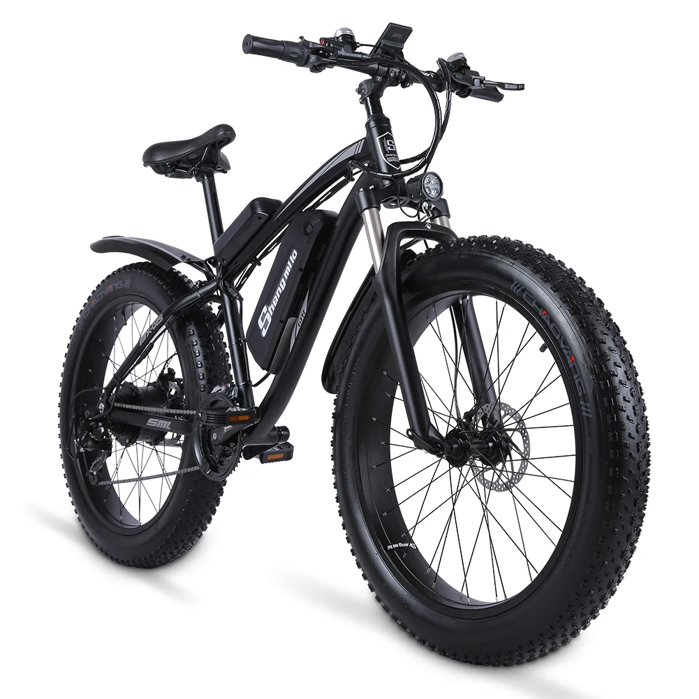 Электрический велосипед новый San Milo Mx02s1000W мужской и женский уличный горный 48V 17Ah