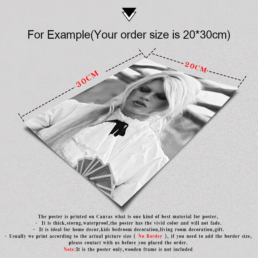 

Sexy Star Classic Photography Posters And Prints Black White Canvas Art Figure Painting Wall Pictures For Living Room Decoration