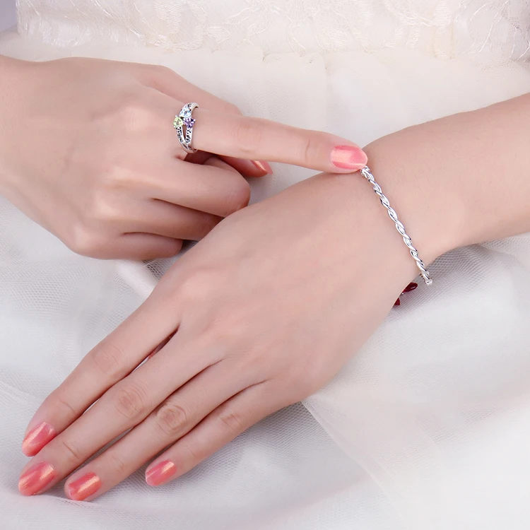 JewelryPalace жизнь любовь смех сердце вырезать из натуральной аметист, Хризолит голубой топаз Promise Ring 925 пробы серебро