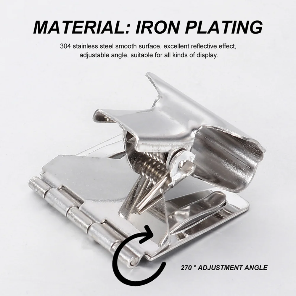 

5 Pcs Iron Price Tag Holders Supermarket Price Tag Clips Durable Label Clips