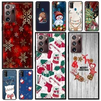 merry christmas snowman silicone phone case for samsung galaxy note 20 ultra 10 lite 8 9 plus 5g s21 a51 a12 a21s s20 fe cover