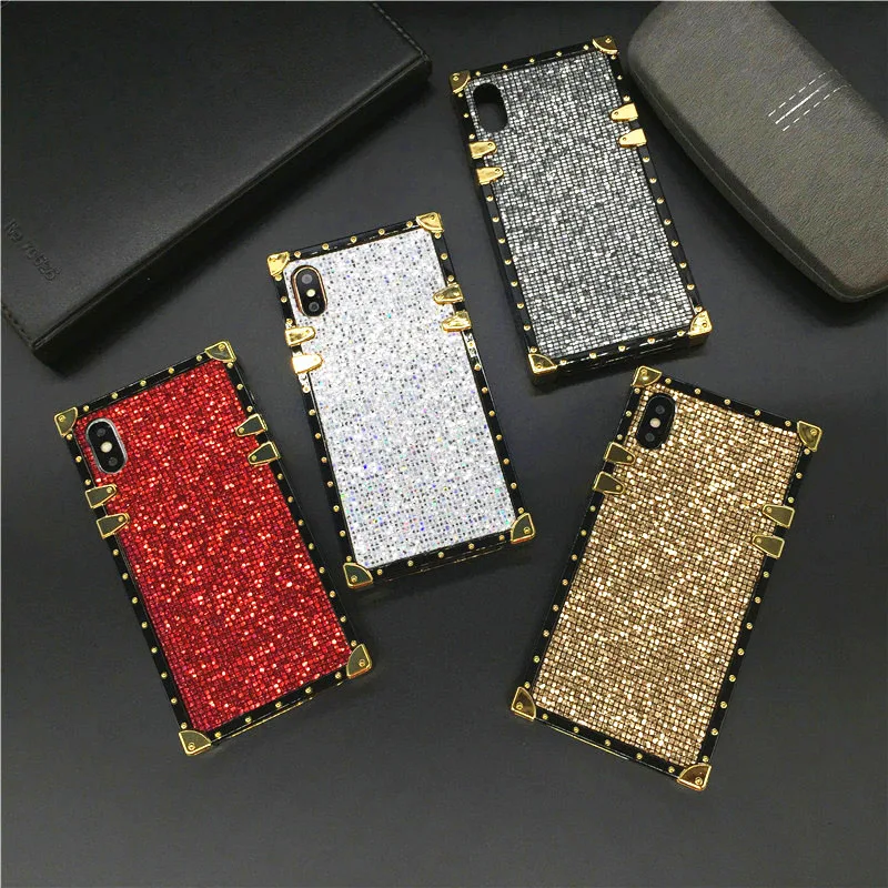 Роскошный брендовый блестящий чехол для телефона с изображением пчелы