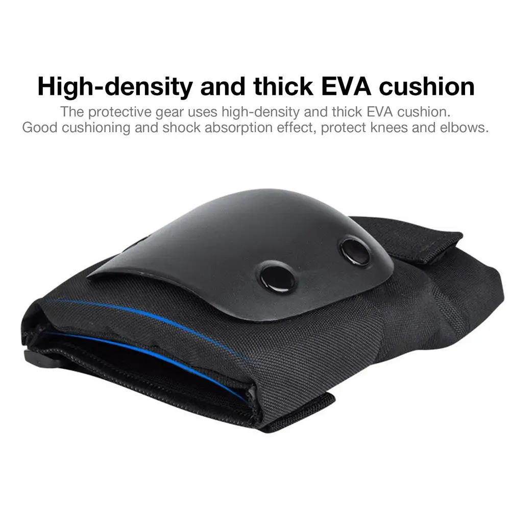 

6 Pcs Adults Kids Protective Gear Knee Pads Elbow Pads and Wrist Guard for Rollerblading Skateboard Cycling Skating Bike Scooter