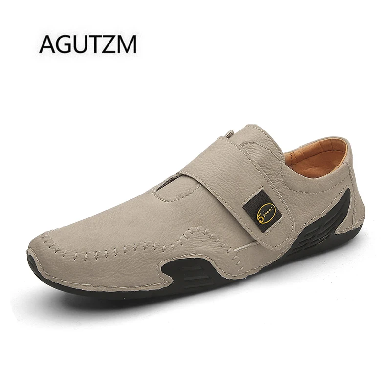 Новинка модная мужская повседневная обувь из искусственной кожи сезон весна