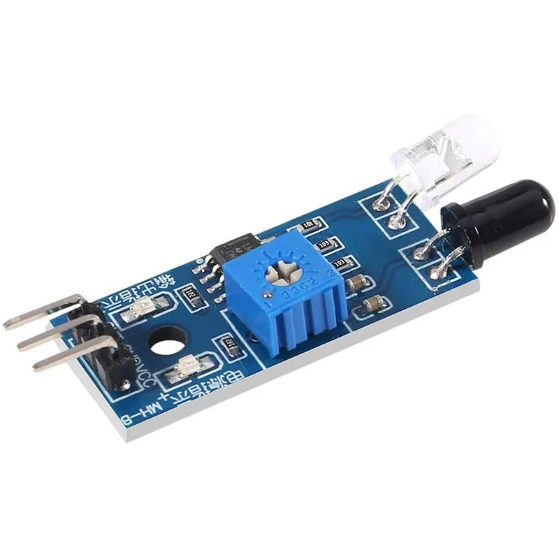 Датчик предотвращения препятствий для Arduino Smart Car Robot ИК-передающая и приемная