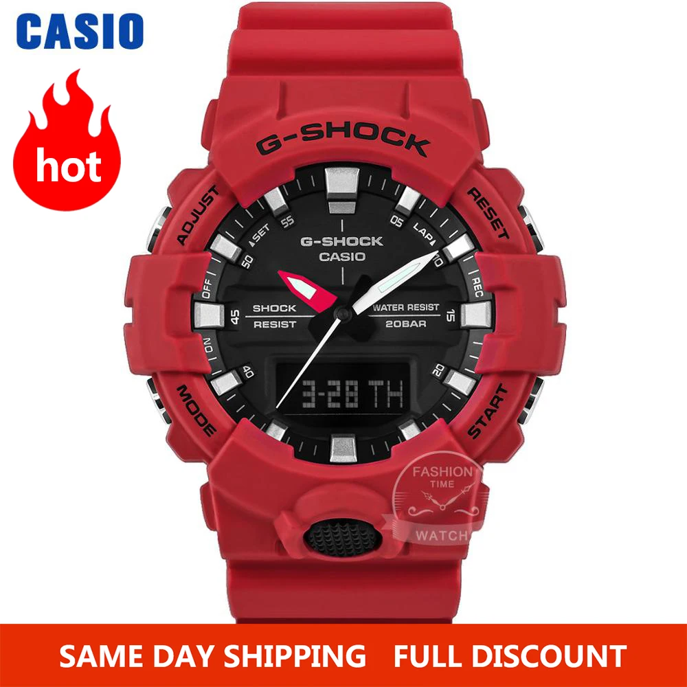 Casio часы мужчин G-SHOCK Топ бренда роскошный набор 200M водонепроницаемый спортивные