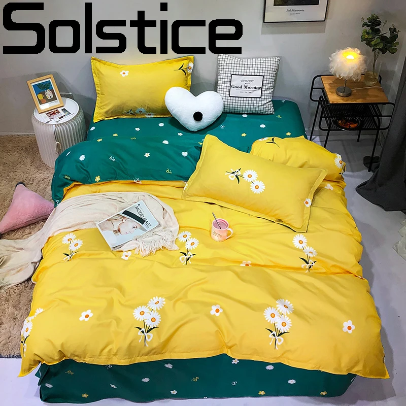 Комплект постельного белья для девочек Solstice 2020 простыня пододеяльник наволочки