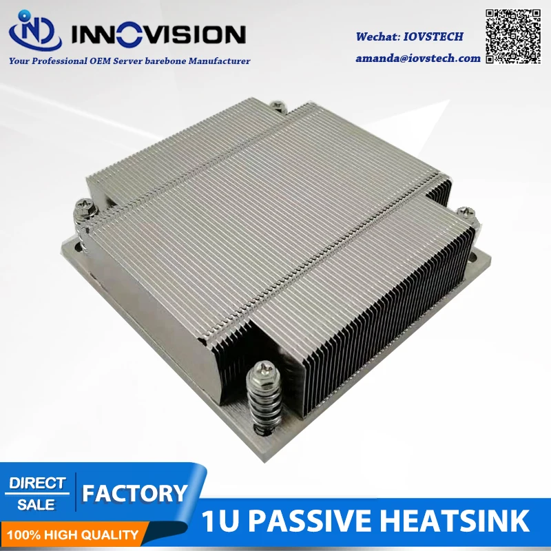 2019 Новый кулер процессора радиатор разъем LGA1366 1356 для сервера 1U 2U | Компьютеры и