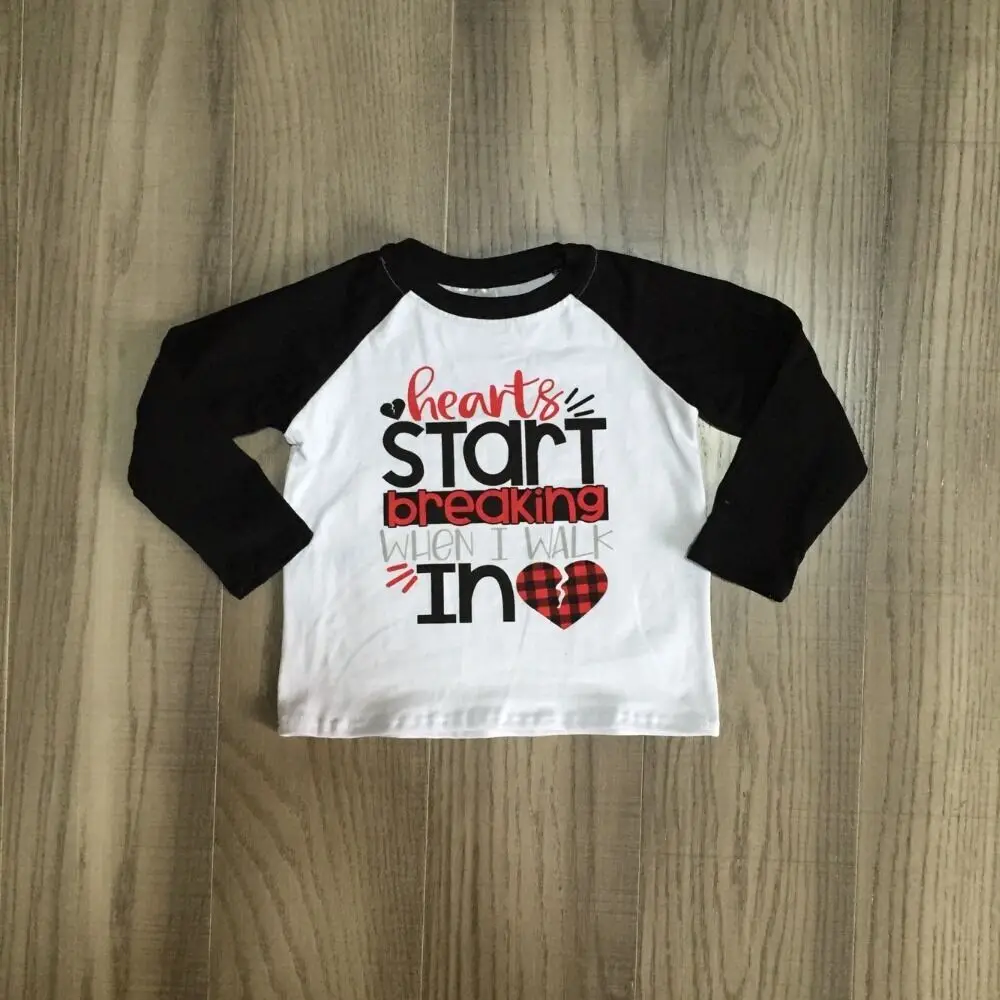 Одежда для маленьких мальчиков детская черная рубашка с длинным рукавом