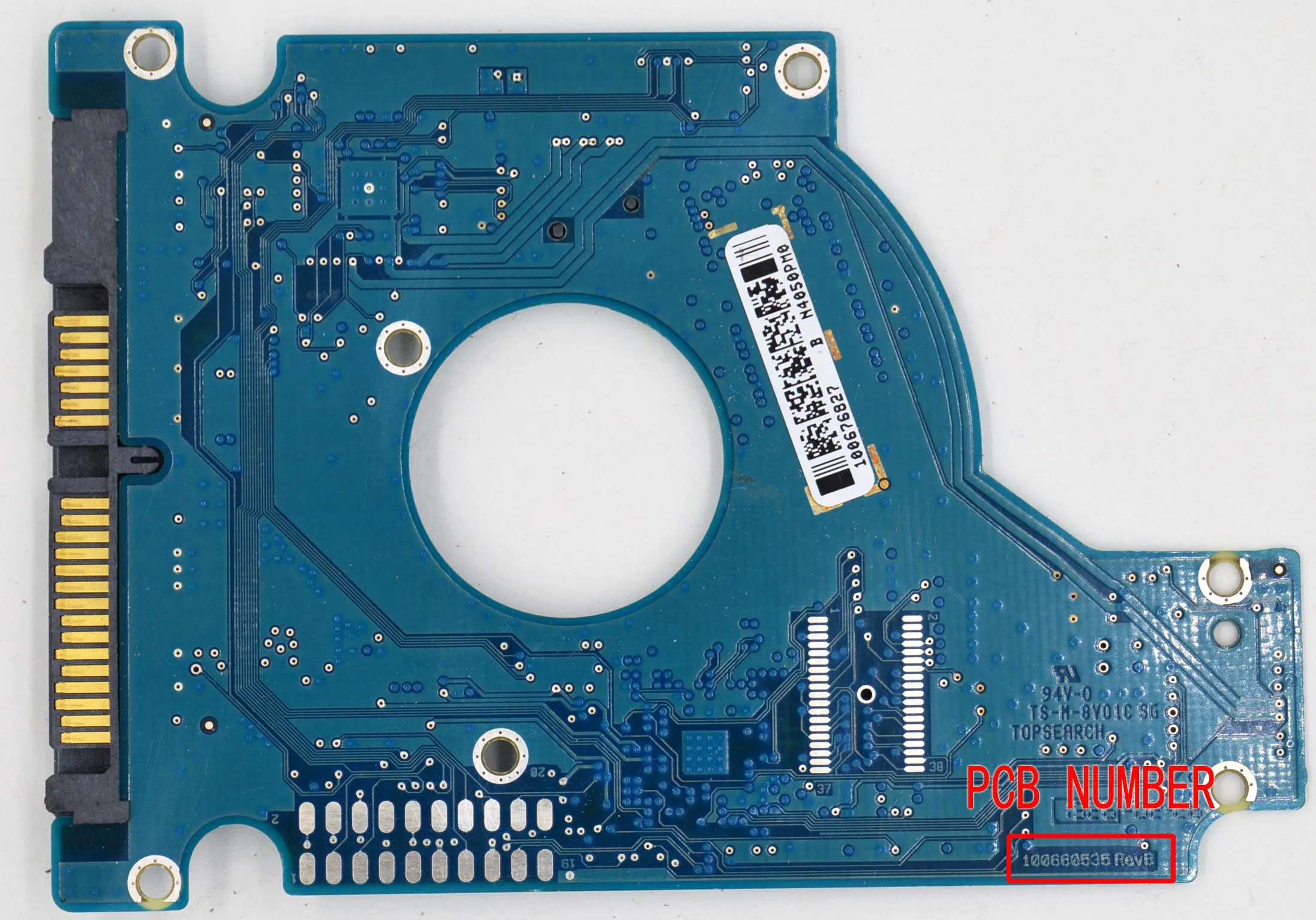 Печатная плата жесткого диска ST9500325AS Seagate HDD PCB 100660535 RevB /100676827 100660533 | Компьютеры и