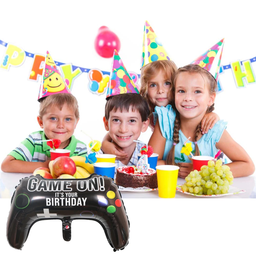 5 шт. игровой контроллер для воздушных шаров джойстик алюминиевый шар из фольги