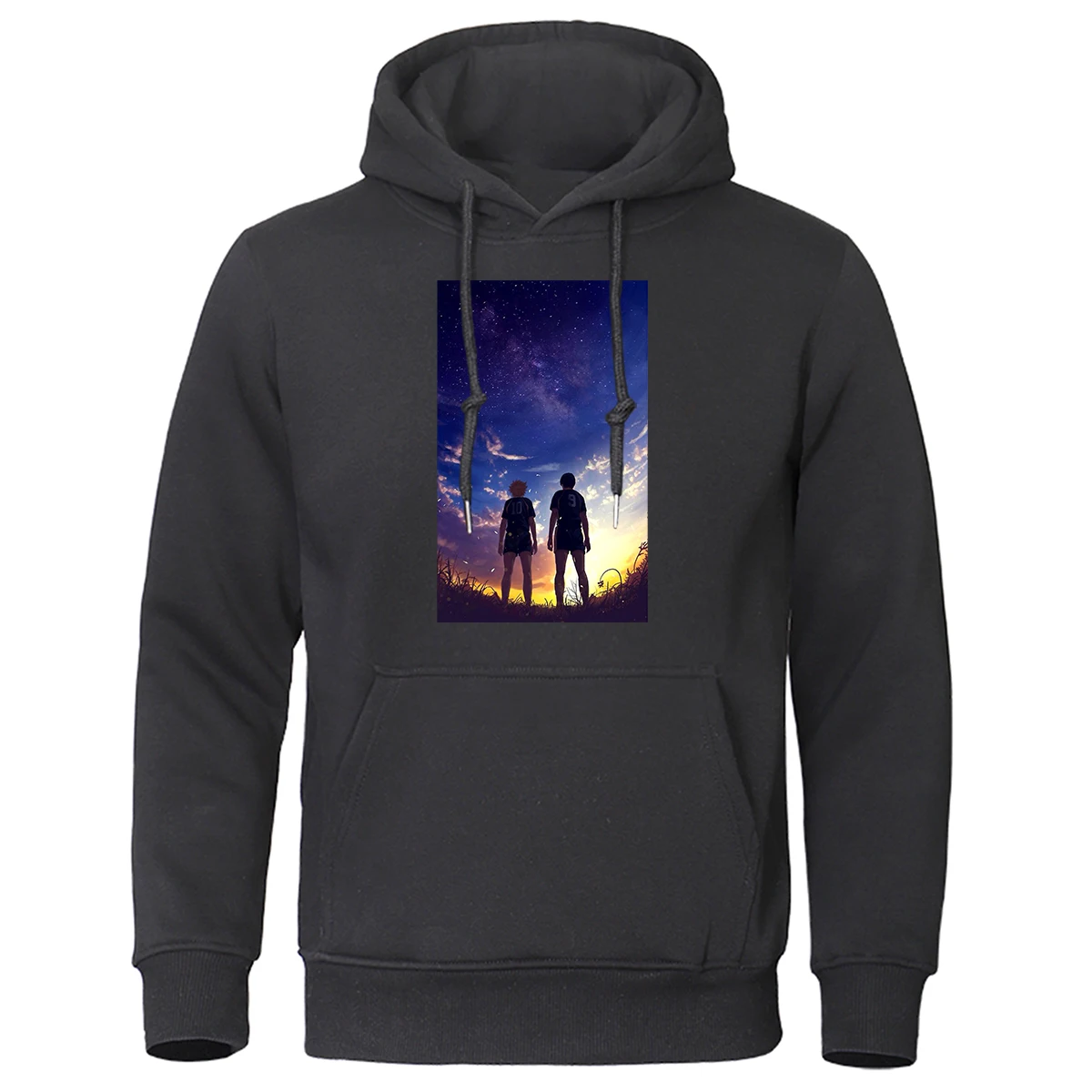 

Hinata And Kageyama Cool Hoodies Men Haikyuu Cartoon Funny Sweatshirt Spring 2021 Casual Streetwear Fashion Anime Male Hooded