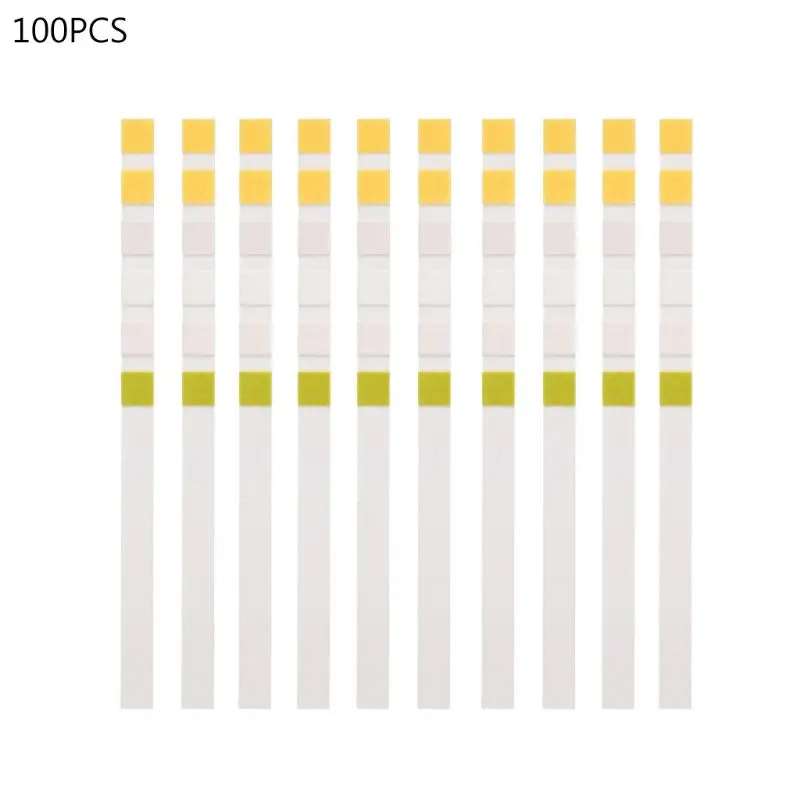 

100strips Water Test Paper 6in1 pH alkalinity Nitrite Chlorine Hardness Analyzer G88B