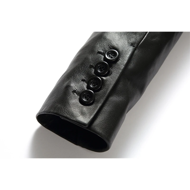 

real sheepskin Men's coat, autumn coat, large 5XL, high quality blade