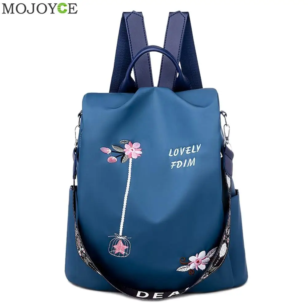 Модный рюкзак из ткани Оксфорд для женщин школьные ранцы на плечо с принтом и