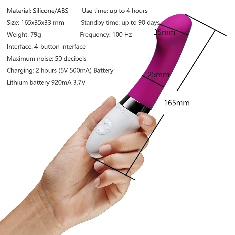 

LELO GIGI 2 vibrator for women silicone G spot Orgasm clitoral stimulator adult sex toys USB charging 8 frequency vibration mode