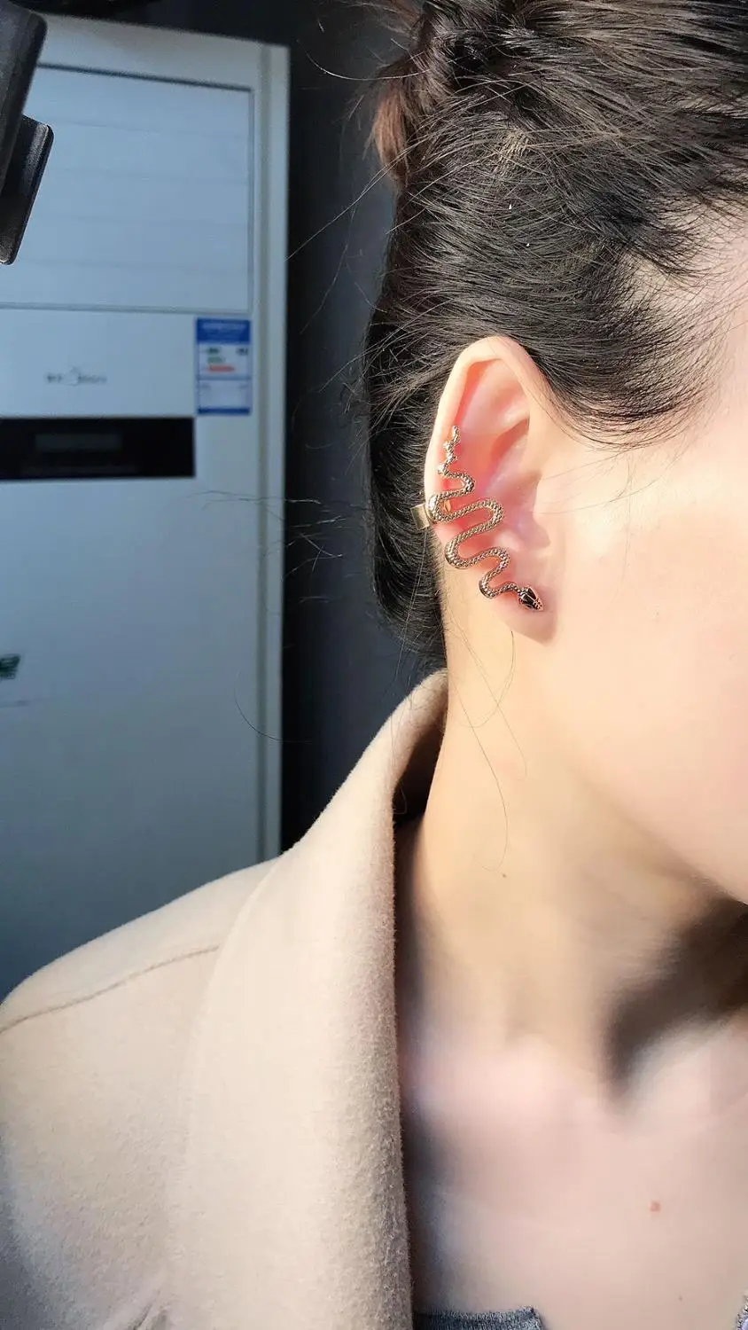 2020 модные роскошные серьги гвоздики в виде змеи/гвоздики вечерние одиночные для