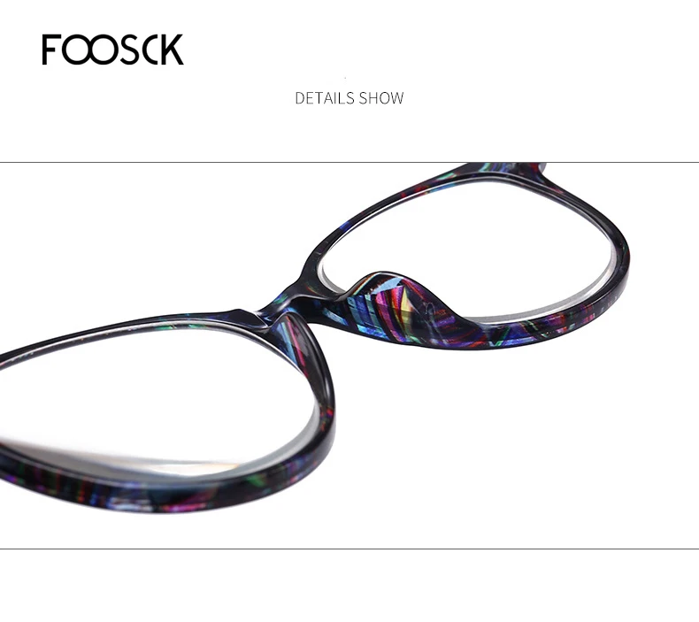 

FOOSCK Round Reading Glasses Men Women Fashion Hyperopia Glasses Male Ultralight Eyeglasses Diopter Glasses +1.0 to 4.0