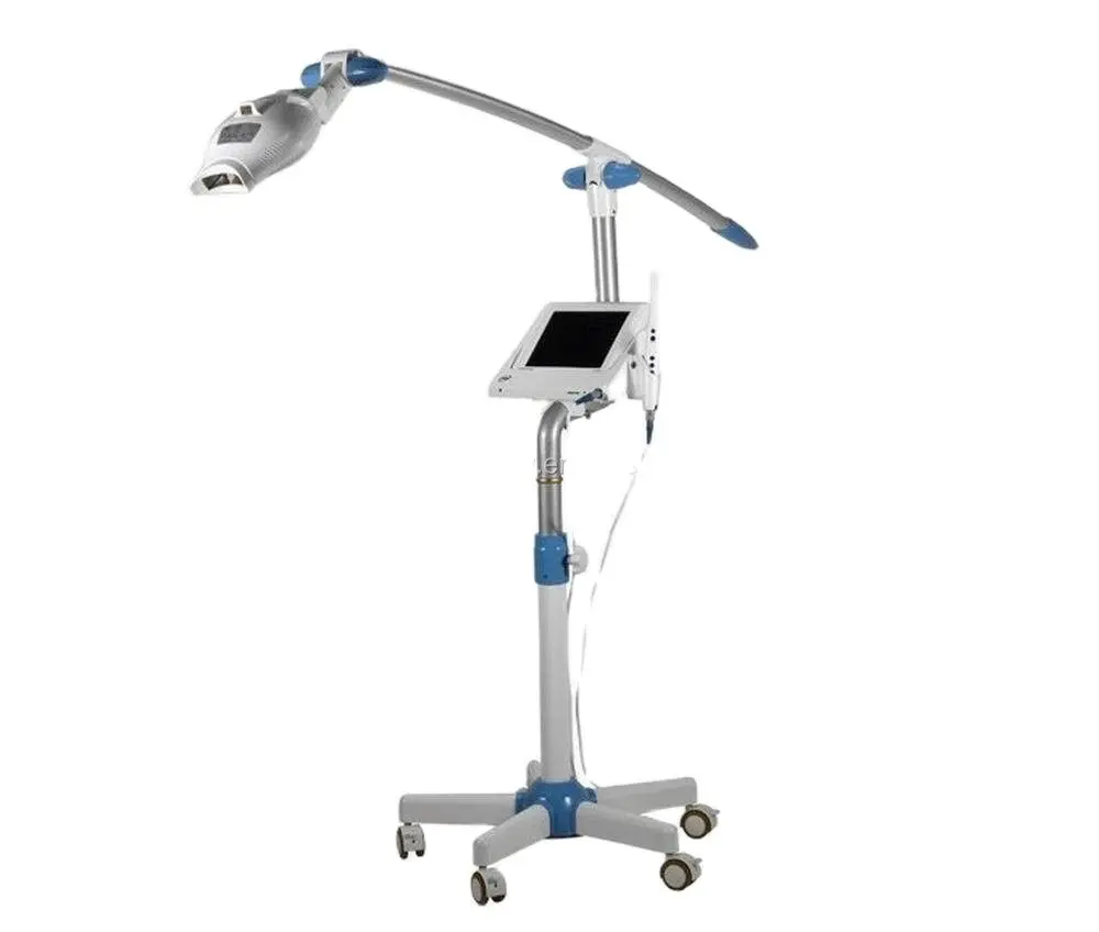 

Стоматологическая Светодиодная Лазерная светильник ПА M68 для отбеливания зубов, интраоральная камера и 8-дюймовый ЖК-монитор