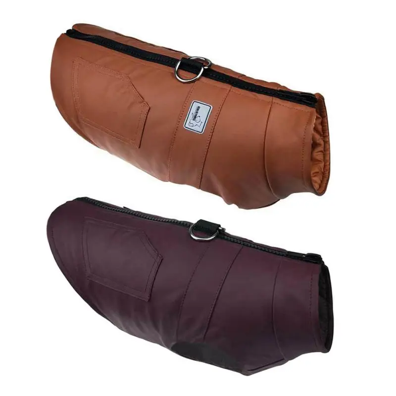 

Осенне-зимняя куртка для собак, утепленная одежда, теплая ветрозащитная куртка для маленьких, средних и больших собак, одежда для домашних ж...