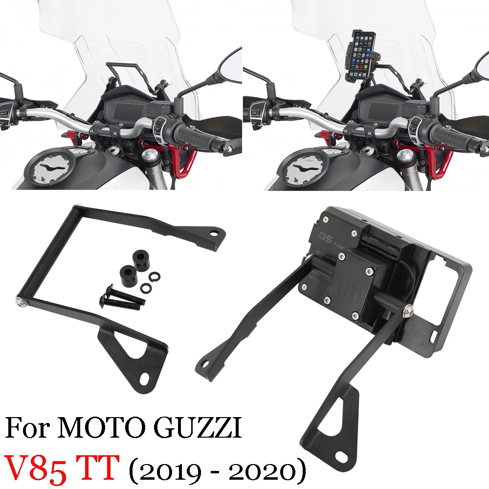 Для MOTO GUZZI V85 TT 2019 2020 аксессуары для мотоциклов подставка держатель телефон