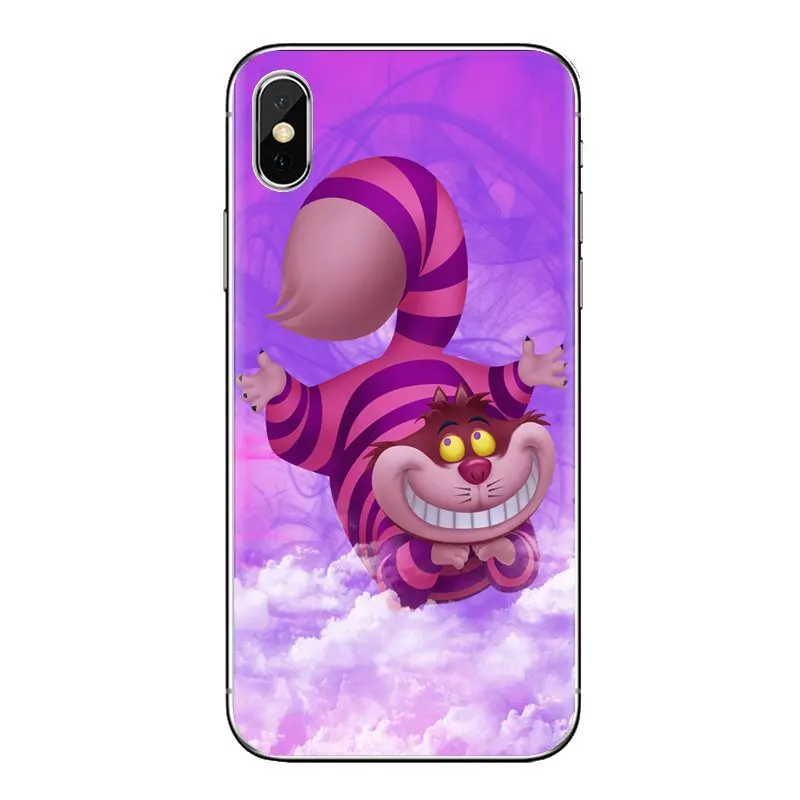 Cheshire Cat alice in wonderland For Xiaomi Mi3 Samsung A10 A30 A40 A50 A60 A70 Galaxy S2 Note 2 Grand Core Prime Soft Skin Case |