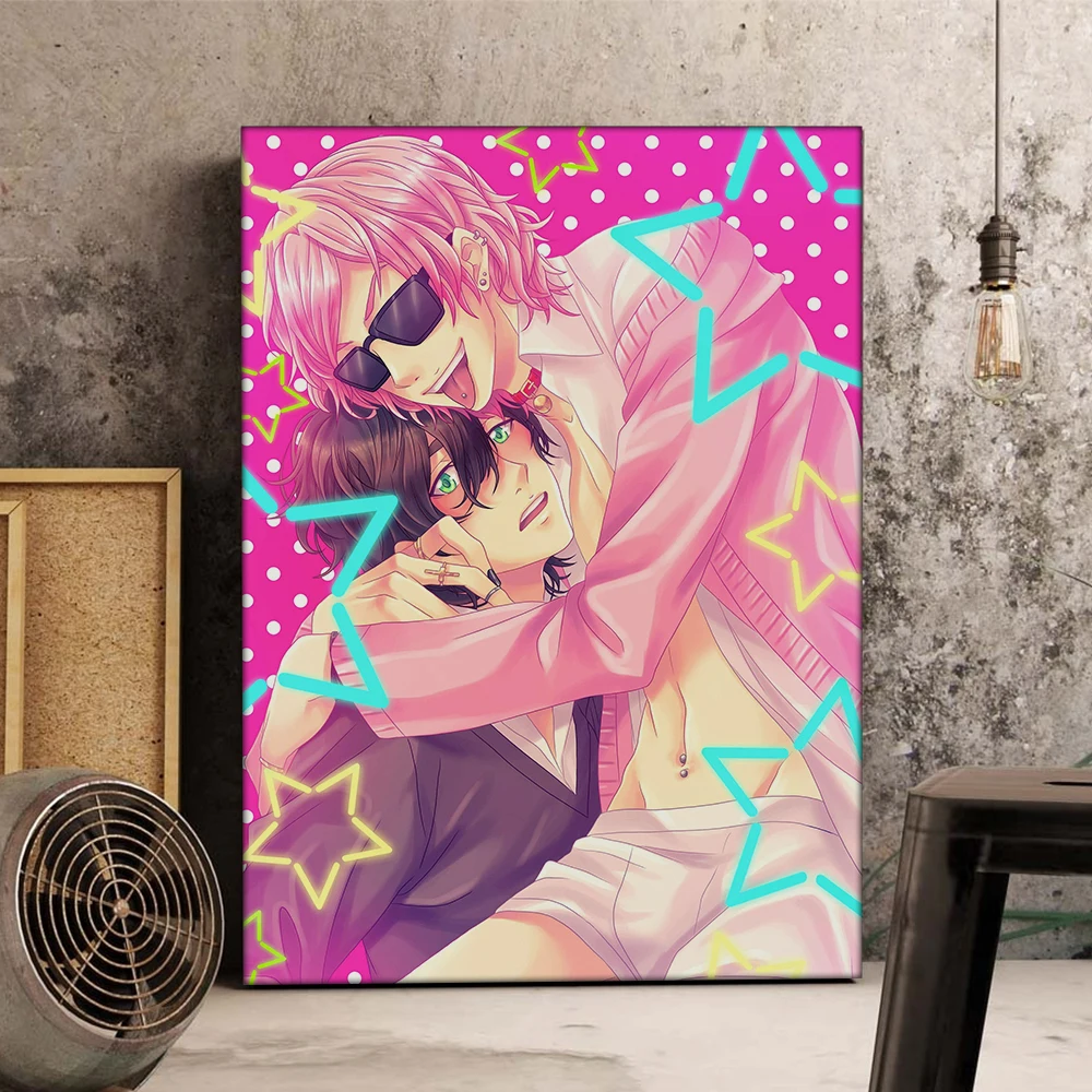 

Japan Anime Yarichin bitch Club Poster Canvas Comics Printed Matter Home Wall Decoration Painting Living Study Room Bedroom